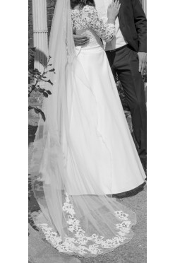 Śliczna, biała suknia ślubna + dodatki gratis