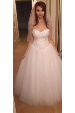 Suknia ślubna princeska