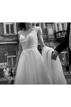 Suknia ślubna Justin Alexander model 8852 r. 34