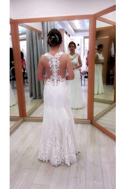 Piękna suknia ślubna z kolekcji ANNAIS BRIDAL model SHEILA