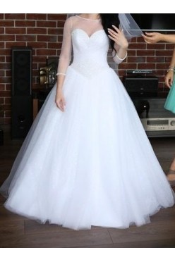 Suknia ślubna Cristal-Princessa rozm. 34 36 + DODATKI