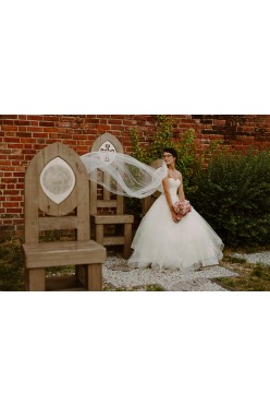 Suknia ślubna w stylu księżniczki