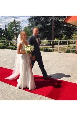 Suknia ślubna Fulara&Żywczyk koronka dekolt