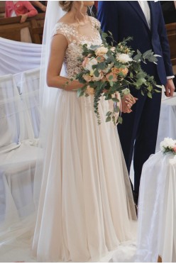 Suknia ślubna projektu Justyny Kodym, model MIA