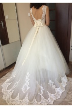 Elegancka suknia ślubna z programu Izabelli Janachowskiej