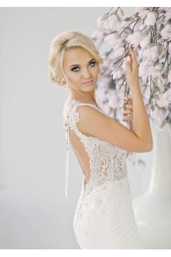 Suknia ślubna koronkowa Patrycja Pardyka