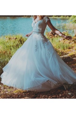 Zjawiskowa suknia ślubna Agnes r. 34/36