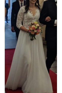 Suknia ślubna r. 36/38