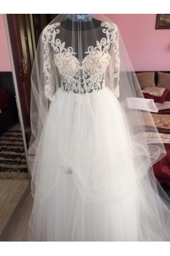 Suknia Ślubna +welon,buty,kolczyki