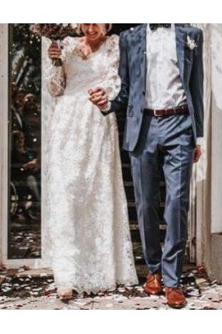 Suknia ślubna boho, rustykalna, 34/36, Place for Dress