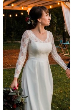 Romantyczna suknia ślubna