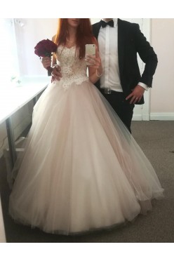 Piękna Suknia Ślubna - kolekcja MS MODA 2018