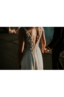 Suknia ślubna Tom Sébastien 2018 + welon