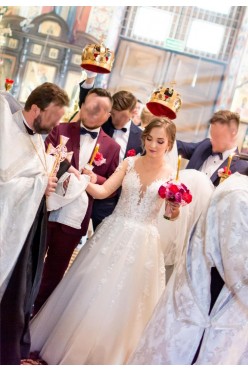 Suknia PRIMA COSTA, Ivory, r.36-38