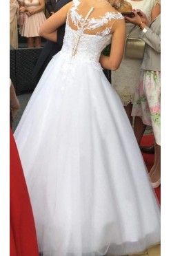 Suknia ślubna 34-38 biała