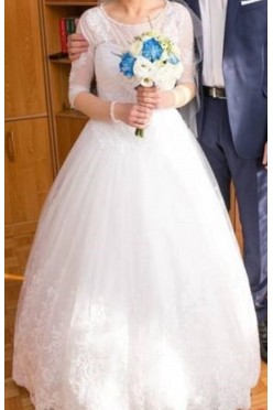 Śliczna suknia ślubna + gratisy