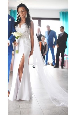 Na sprzedaż elegancka i sexowna – przepiękna suknia ślubna!