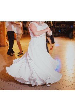 Wygodna suknia ślubna