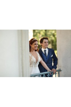 Bajeczna Suknia Ślubna Ida Torez Barcelona 2017