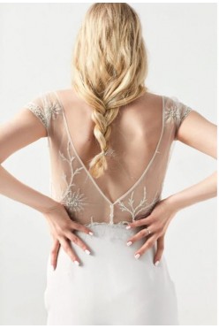 Jedwabna suknia ślubna atelier WARSAW POET