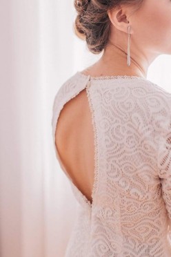 koronkowa suknia ślubna marki Boso model Tamika 36 S