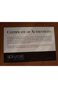 suknia ślubna Justin Alexander