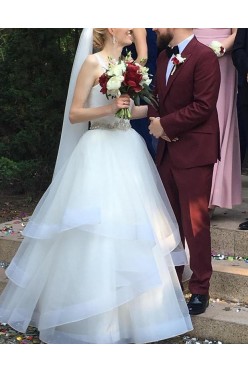 Piękna Suknia Ariamo Bravia - Falbany!!!