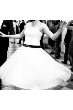 suknia do ślubu - krótka