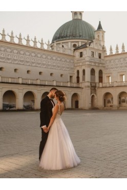 Suknia Ślubna Justin Alexander Signature 9795 roz. 34-36