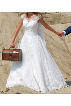 Suknia ślubna księżniczka rozm 36 + welon