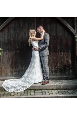 Suknia ślubna Naya Amy Love Bridal roz. 34/36 koronkowa tren
