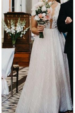 Sprzedam suknię ślubną z kolekcji Agnieszki Świały