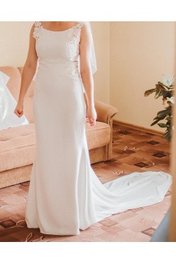 WYJĄTKOWA SUKNIA ŚLUBNA + krótki welon GRATIS !!