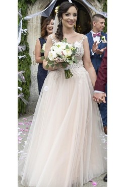 Suknia Ślubna Catarina Kordas 1805 Pudrowy róż