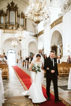 Suknia ślubna syrenka Justin Alexander 8878