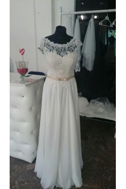 Rustykalna suknia ślubna