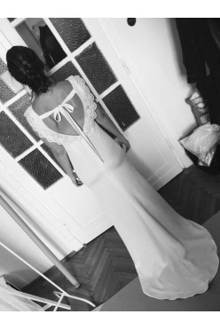 Sprzedam jedwabną suknię ślubną xs/s