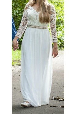 rustykalna suknia ślubna dla wysokiej,BOHO