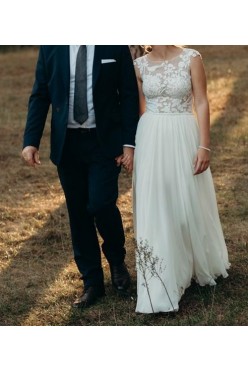 Suknia ślubna Sabe Fifi Sparkle 2018 boho rustykalna