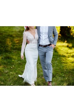 Suknia + welon - salon mody ślubnej Warszawa