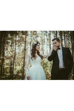 Suknia ślubną od Ewy Lis