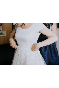 Suknia ślubna retro