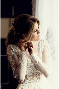 ROMANTYCZNA ZWIEWNA SUKNIA ŚLUBNA