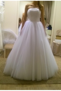 Suknia ślubna - Princessa (Księżniczka) - rozmiar 36