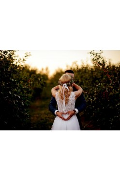 Piękna suknia ślubna