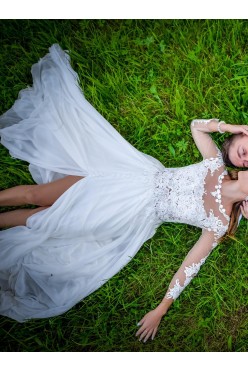 Suknia ślubna z kolekcji Agnes The One 2018