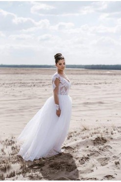 suknia 2w1 szyta wg. indywidualnego projektu