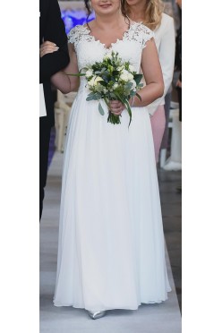 PIĘKNA SUKNIA ŚLUBNA + WELON + SZAL