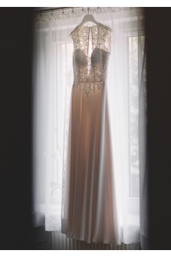 Wyjątkowa suknia ślubna z kolekcji Lillian West 2018.