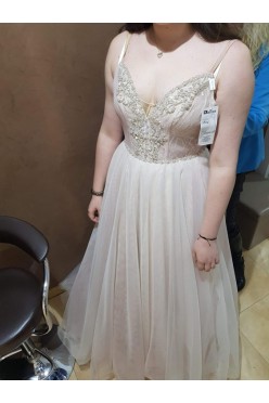 Suknia ślubna pudrowy róż Kareen + gratis